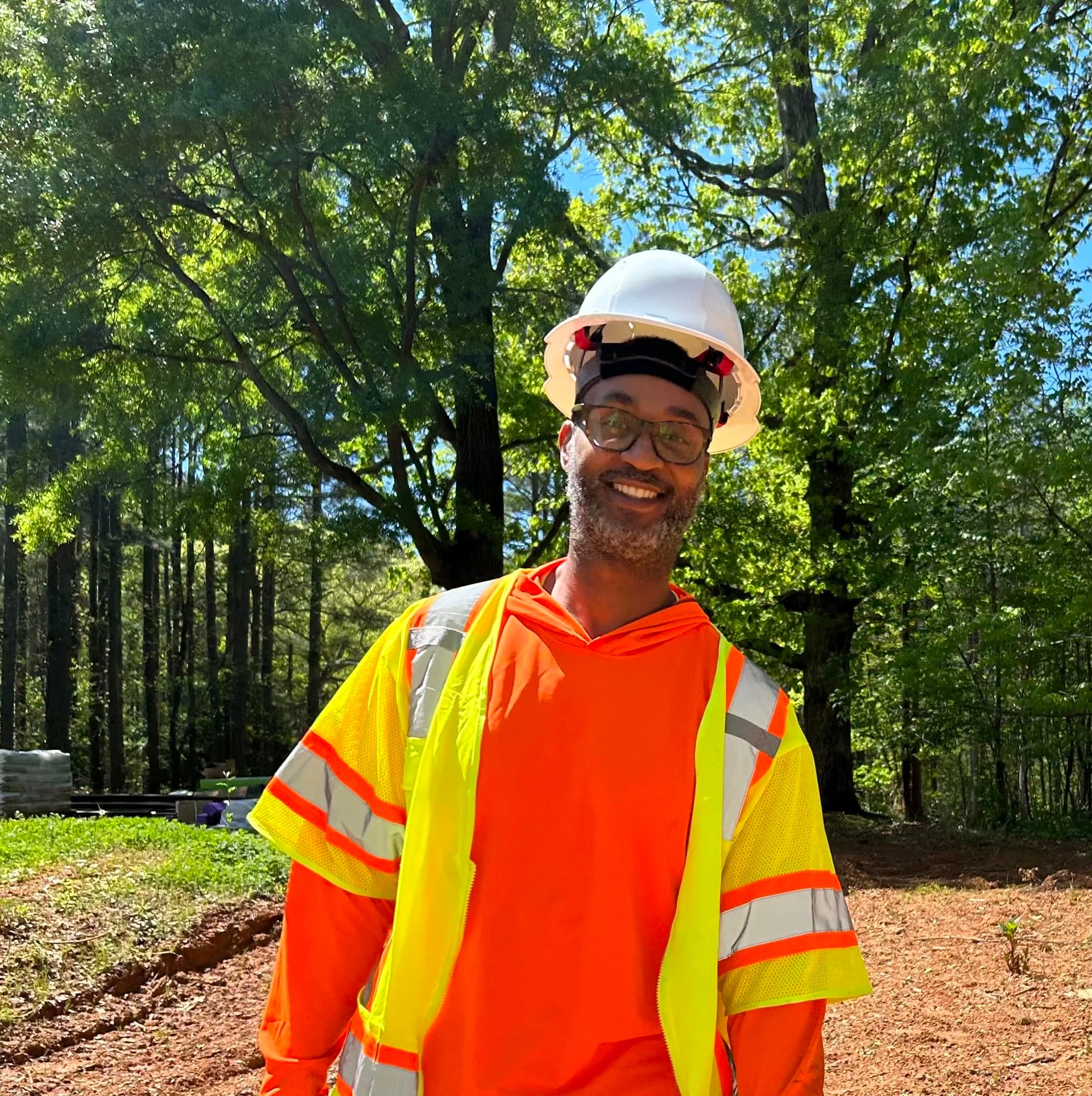 Andrew on site with Citi Work Contracting